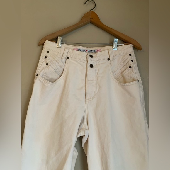 Vintage 80’s Zena High Waisted Jeans size 7 Made in USA 🇺🇸 - Picture 2 of 10